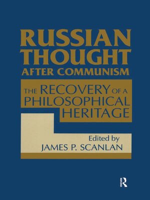 cover image of Russian Thought After Communism
